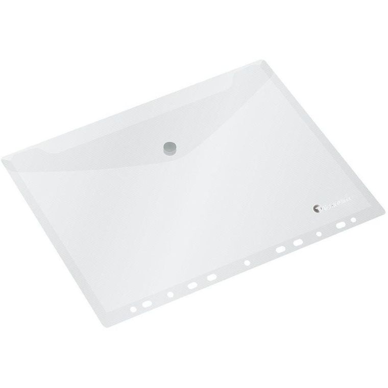 Titanum, teczka kopertowa A4 z europerforacją, biała, 1 szt.