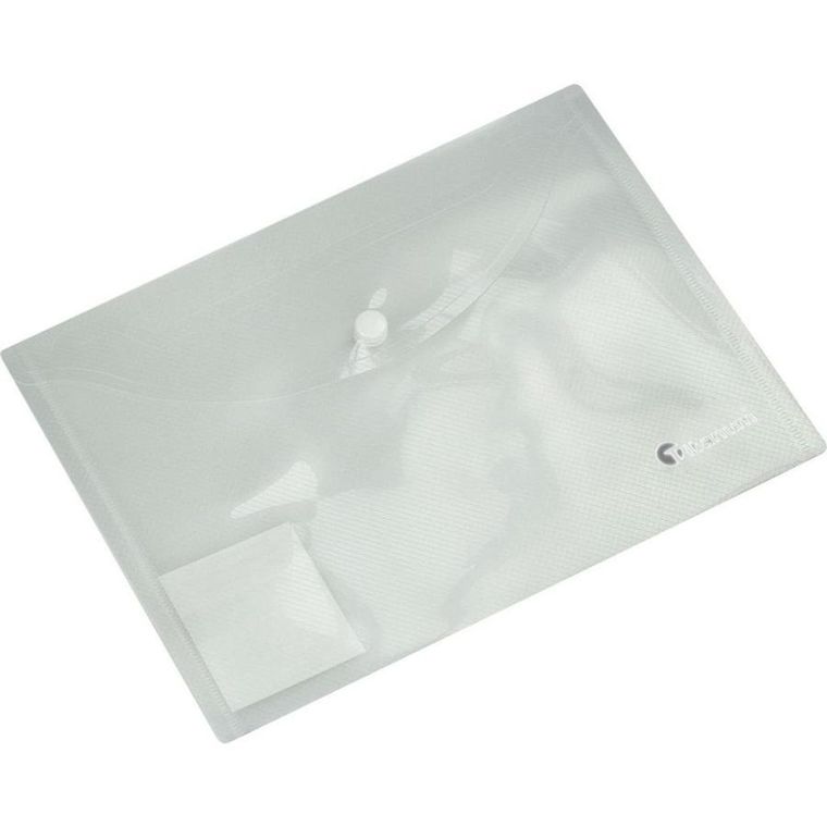 Titanum, teczka kopertowa A5, biała transparentna, 1 szt.