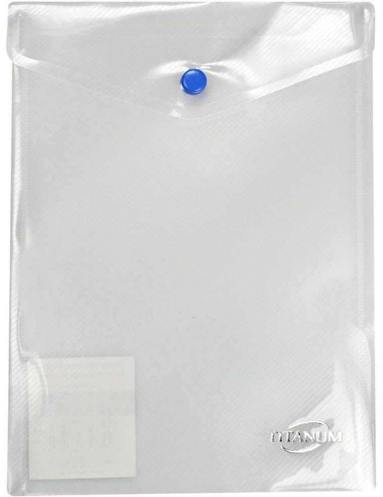 Titanum, teczka kopertowa, A5, pionowa, bezbarwna, 1 szt.