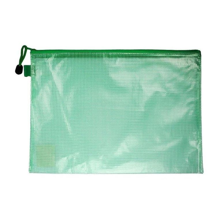 Titanum, teczka na zamek A5, pozioma zielona, 1 szt.