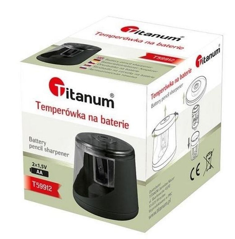 Titanum, temperówka na baterie