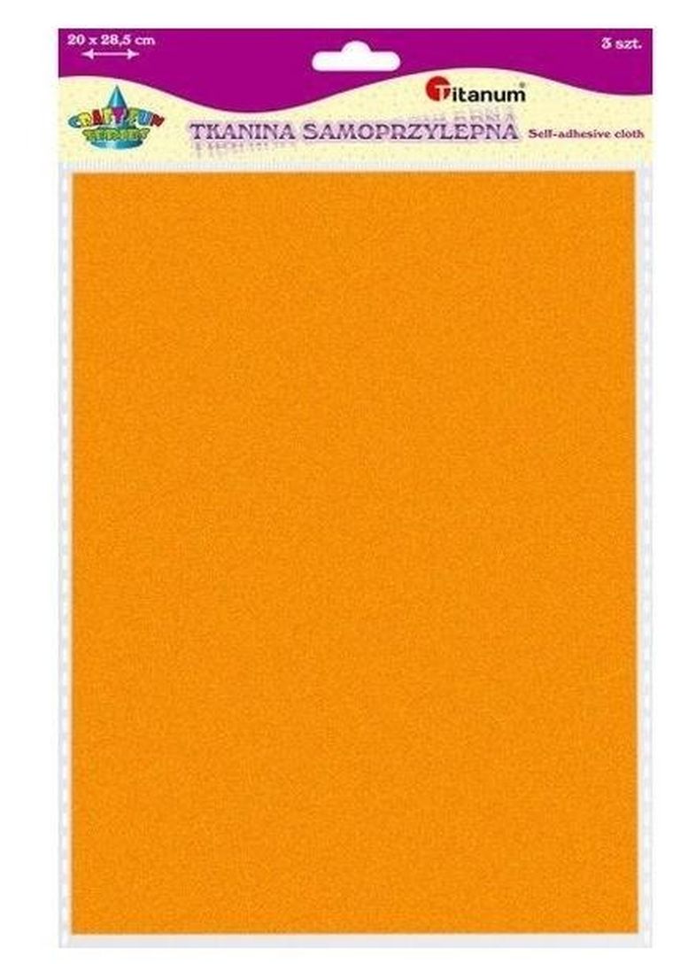 Titanum, tkanina samoprzylepna A4, 20-28,5 cm, mix kolor, 3 szt.