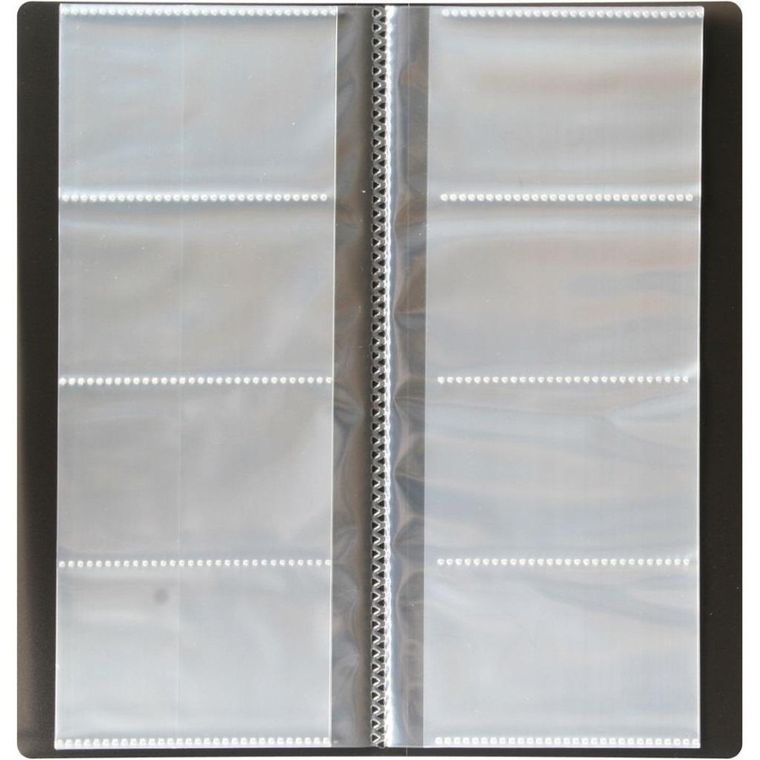 Titanum, wizytownik PP na 128 wizytówek, czarny