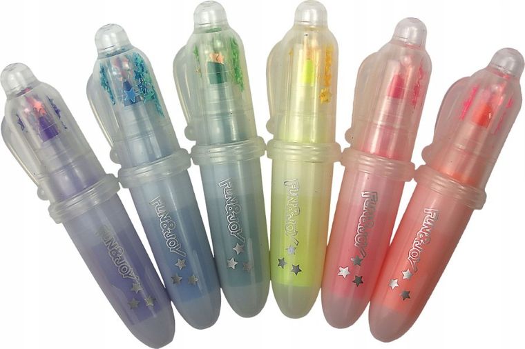 Titanum, zakreślacze mini, 6 kolorów