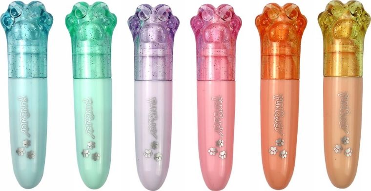 Titanum, zakreślacze mini, 6 kolorów