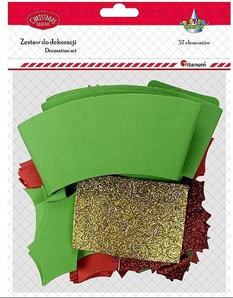 Titanum, zestaw do złożenia, wianek