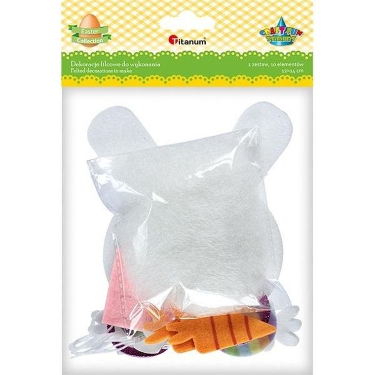 Titanum, zestaw głowa zająca do złożenia, 123-142mm, 1 szt.