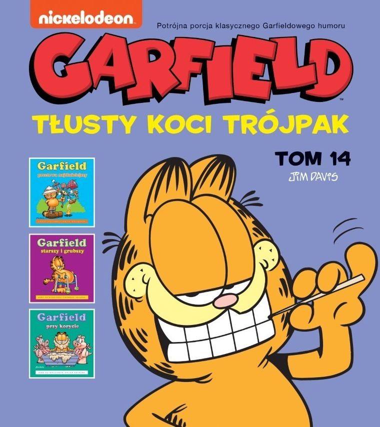 Tłusty koci trójpak. Garfield. Tom 14