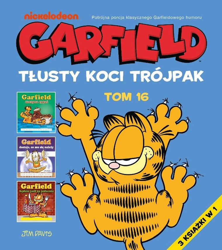 Tłusty koci trójpak. Garfield. Tom 16