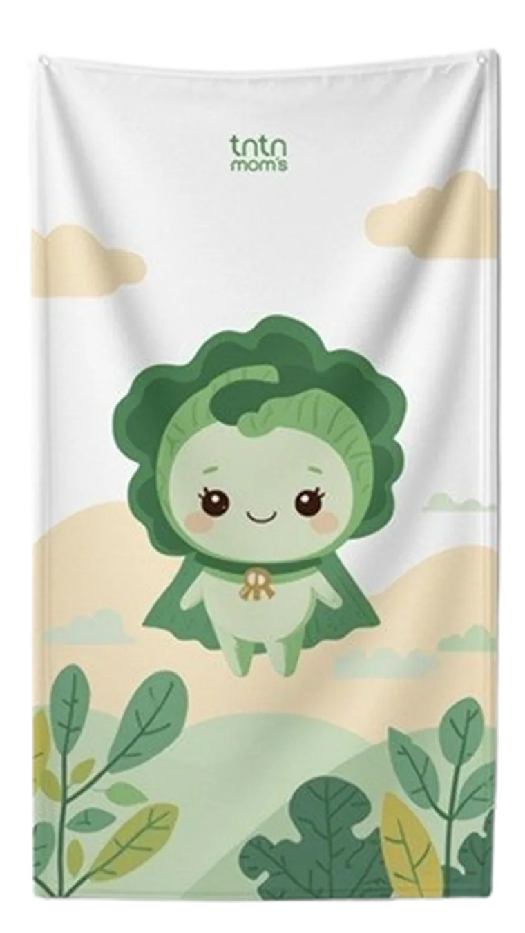 tntn mom's, ręcznik z mikrofibry z nadrukiem, szybkoschnący, 50-100 cm