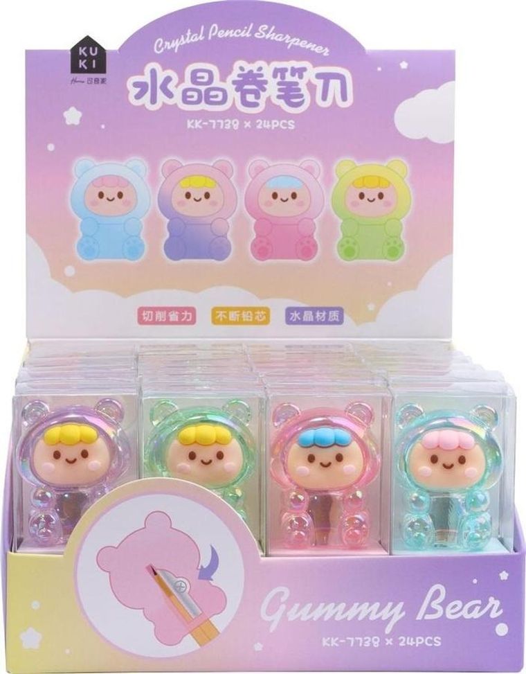 Tochain, Gummy Bear Crystal, temperówka pojedyncza, 1 szt.