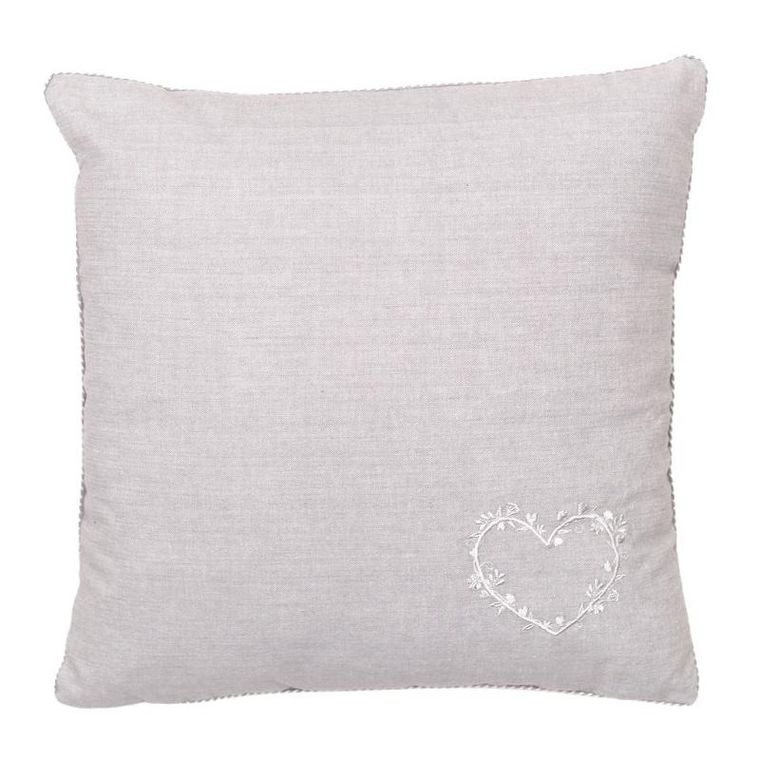 Today, Constance, poduszka dekoracyjna, serce, 40-40 cm