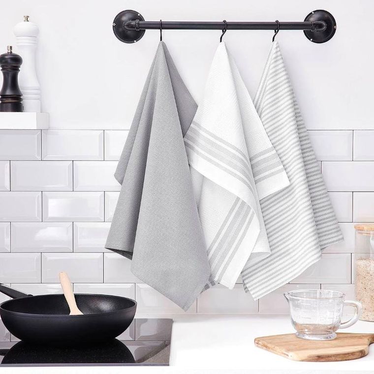 Today, ściereczki kuchenne bawełniane, Casual, 3 szt., 50-70 cm