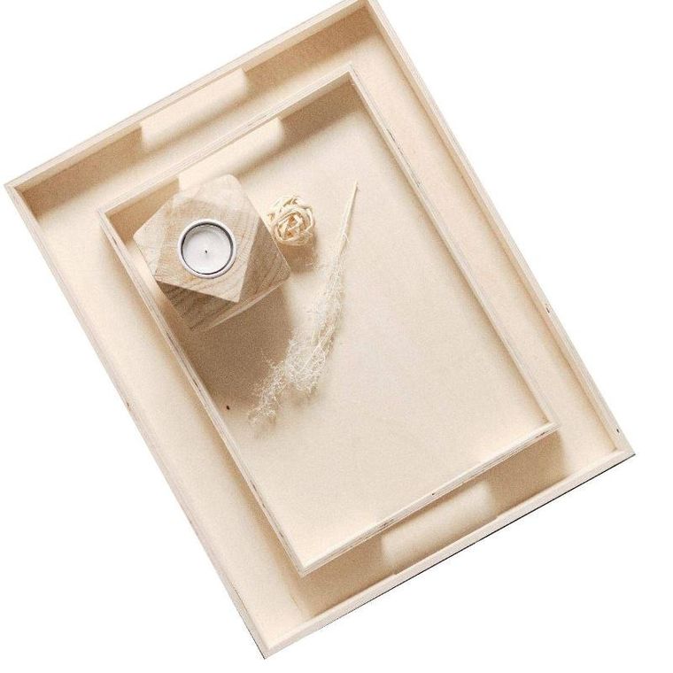 Today, tace drewniane, Simplicity, 2 podstawki