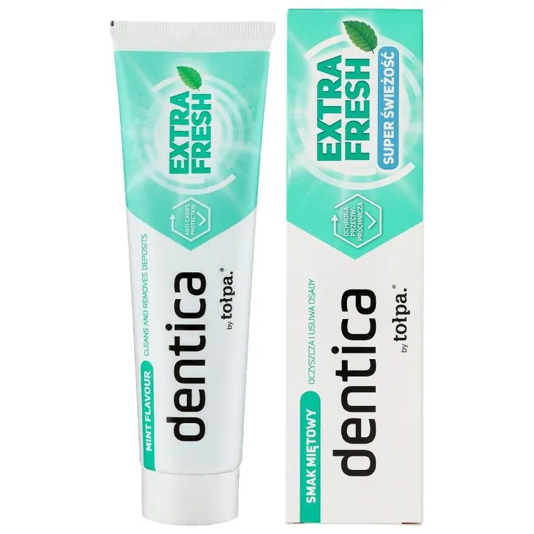 Tołpa, Dentica Extra Fresh, pasta do zębów, miętowa, 100 ml