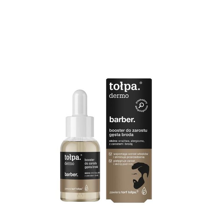 Tołpa, Dermo Barber, booster do zarostu, gęsta broda, 30 ml
