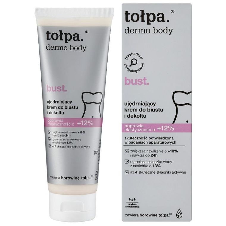 Tołpa, Dermo Body, Bust, krem ujędrniający do biustu i dekoltu, 125 ml