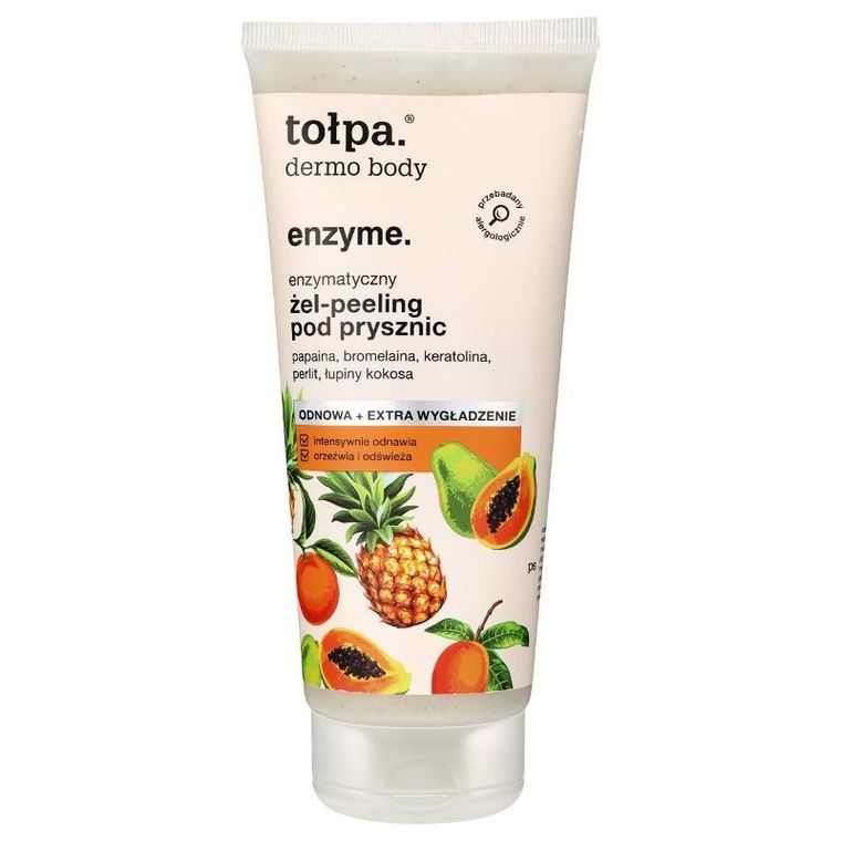 Tołpa, Dermo Body, Enzyme, żel-peeling pod prysznic enzymatyczny, 200 ml