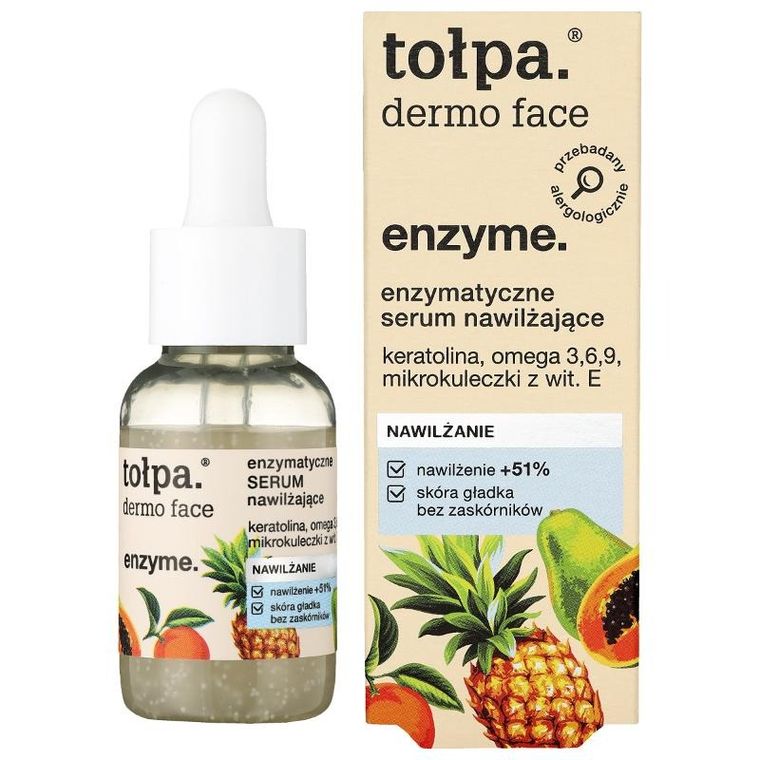 Tołpa, Dermo Face Enzyme, enzymatyczne serum nawilżające, 30 ml