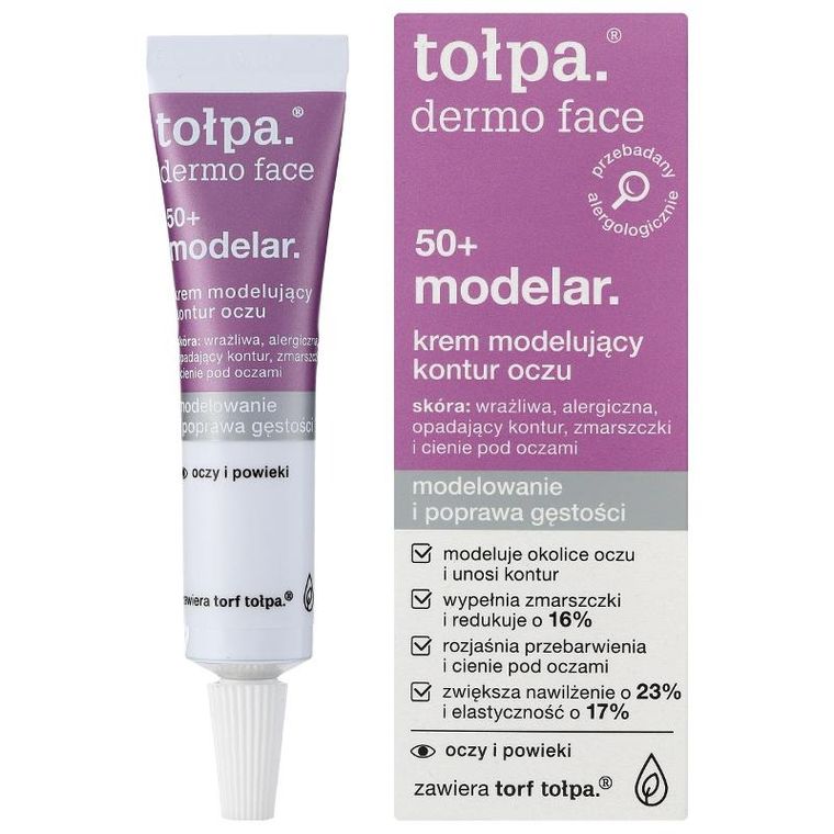 Tołpa, Dermo Face Modelar, 50+ krem modelujący kontur oczu, 10 ml