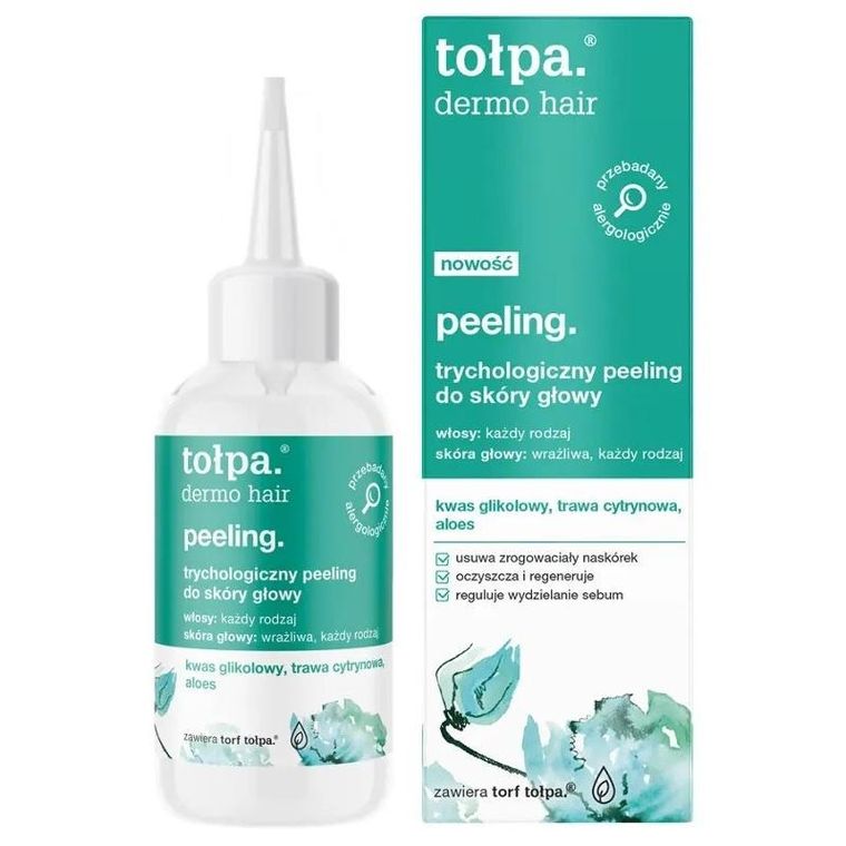 Tołpa, Dermo Hair, trychologiczny peeling do skóry głowy, 100 ml