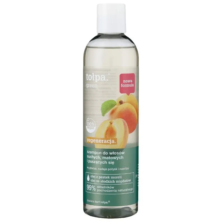 Tołpa, Green, Regeneracja, szampon do włosów suchych, matowych i puszących się, 300 ml