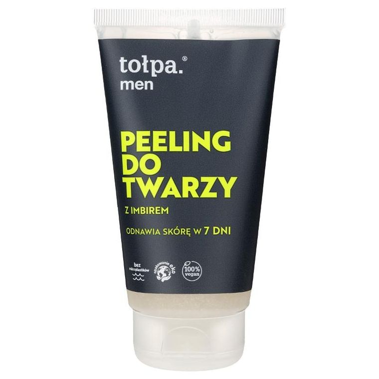 Tołpa, Men, peeling do twarzy z imbirem, 150 ml