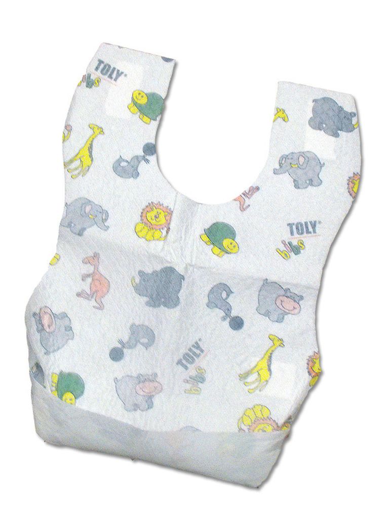 Toly, śliniaki jednorazowe