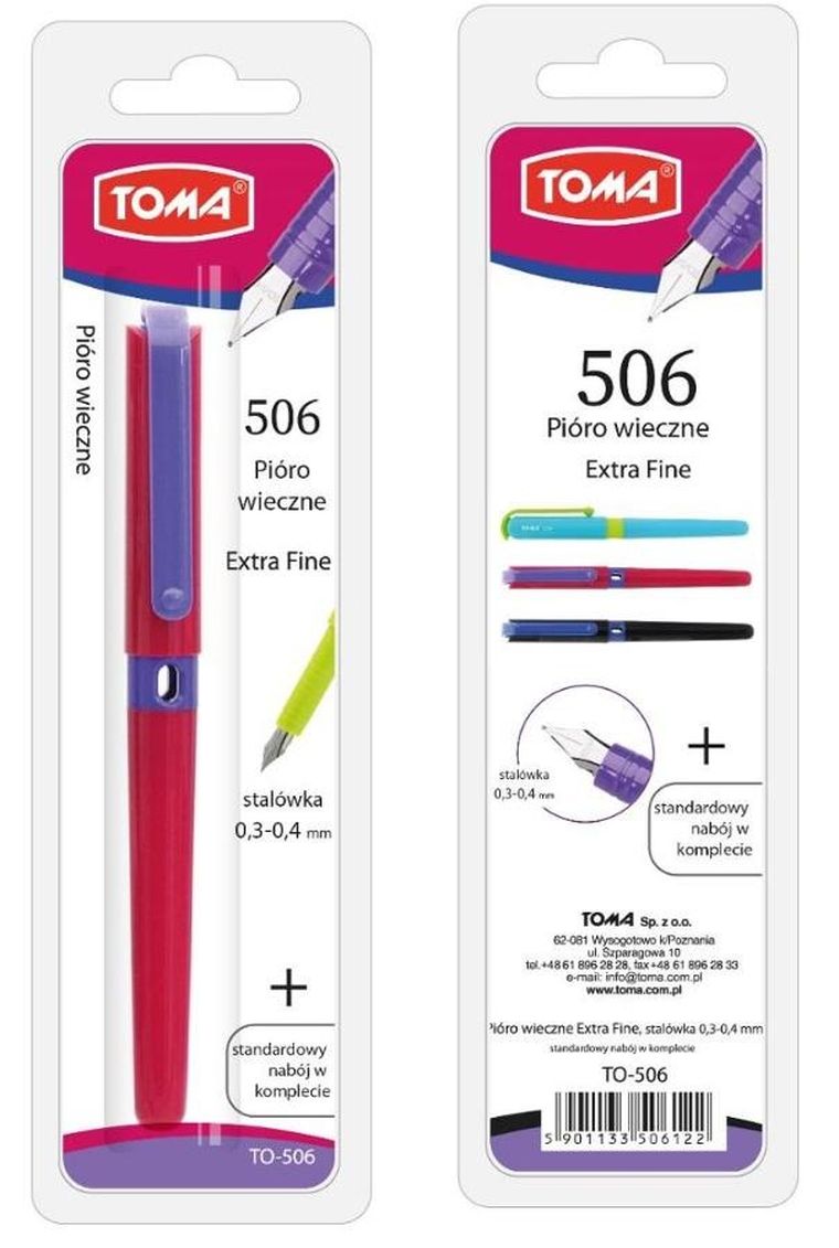 Toma, Extra Fine, pióro wieczne
