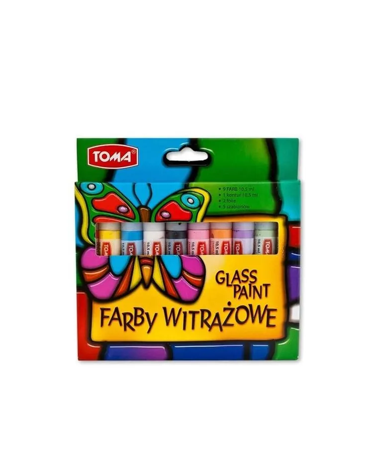 Toma, farby witrażowe