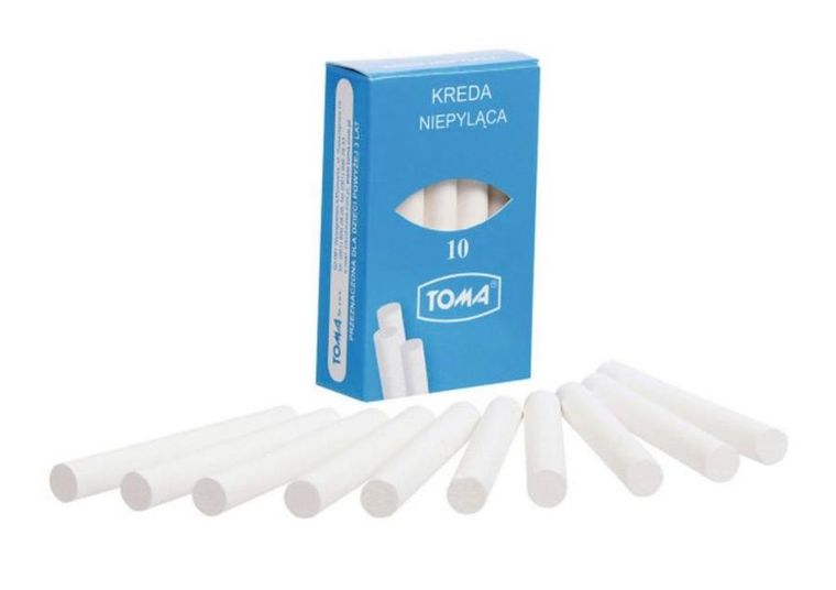 Toma, kreda szkolna, 10 szt.