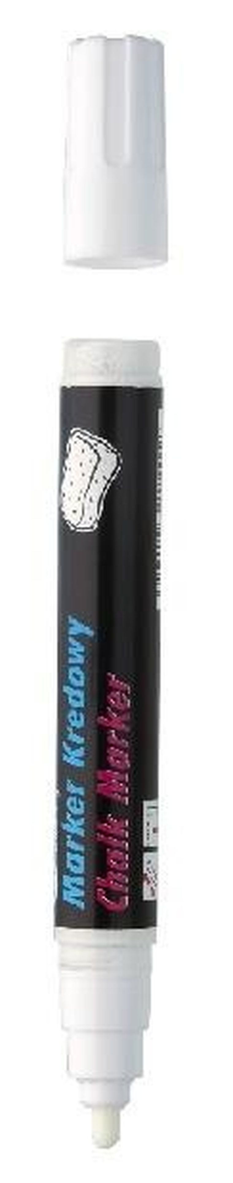 Toma, marker kredowy, 4,45 mm, biały