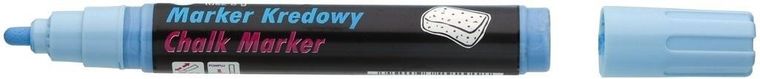 Toma, marker kredowy, niebieski, 1 szt.