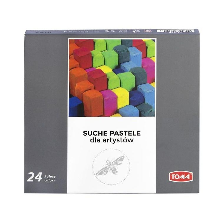 Toma, pastele suche, 24 kolory