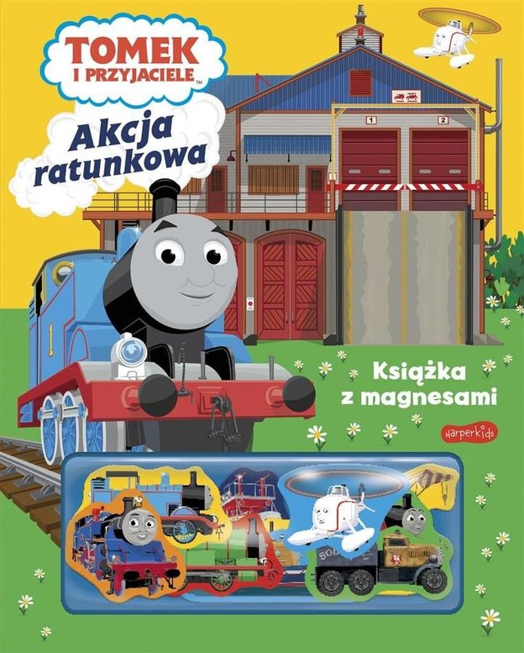 Tomek i przyjaciele. Akcja ratunkowa. Książka z magnesami