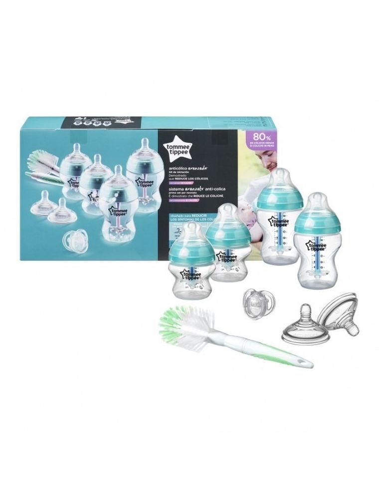 Tommee Tippee, zestaw startowy, Advanced, Anti-colic, 4 szt.