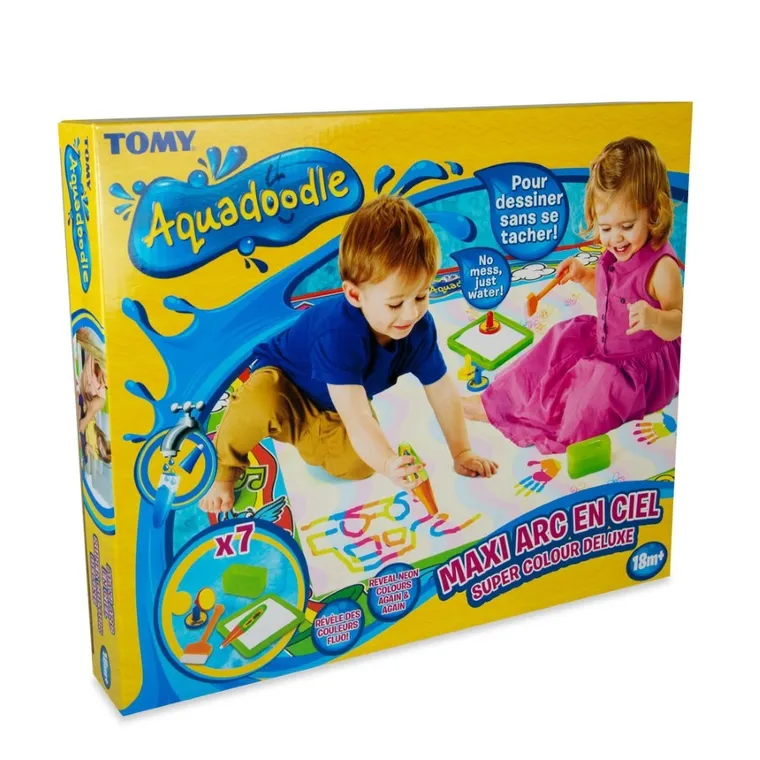Tomy, Aquadoodle, Super Colour Deluxe, mata do malowania wodą