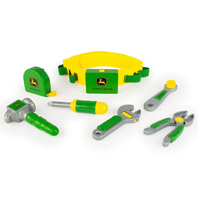Tomy, John Deere, pas z narzędziami