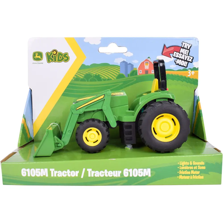 Tomy, John Deere, traktor spychacz, pojazd interaktywny