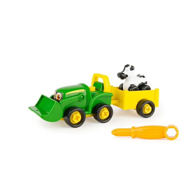 Tomy, John Deere, zbuduj przyjaciółkę Johnnego, pojazd do skręcenia
