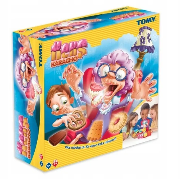 Tomy, Łakocie Chciwej Babci, gra familijna