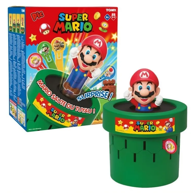 Tomy, Super Mario, Pop Up, gra familijna