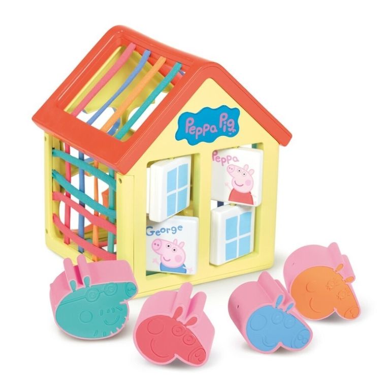 Tomy, Świnka Peppa, Domek Peppy, sorter