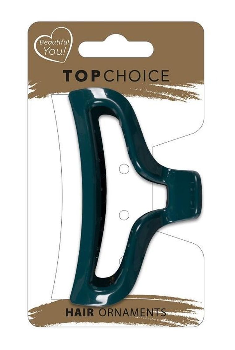 Top Choice, klamra do włosów, kokarda z połyskiem, 1 szt.