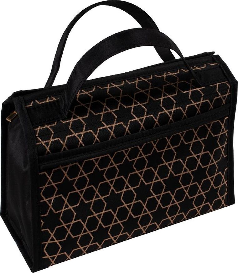 Top Choice, kuferek-organizer, arabesque, czarny/granatowy