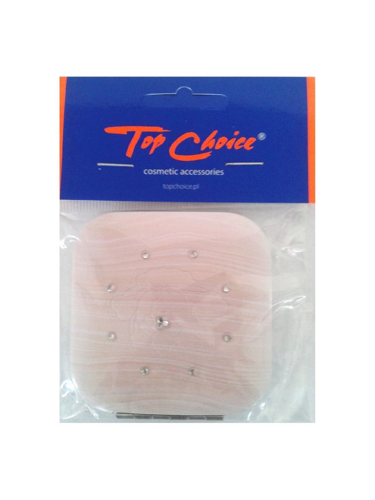 Top Choice, lusterko kieszonkowe, z cyrkoniami