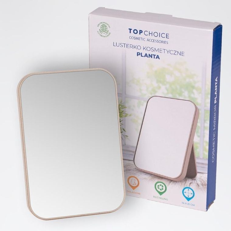 Top Choice, lusterko kosmetyczne, planta