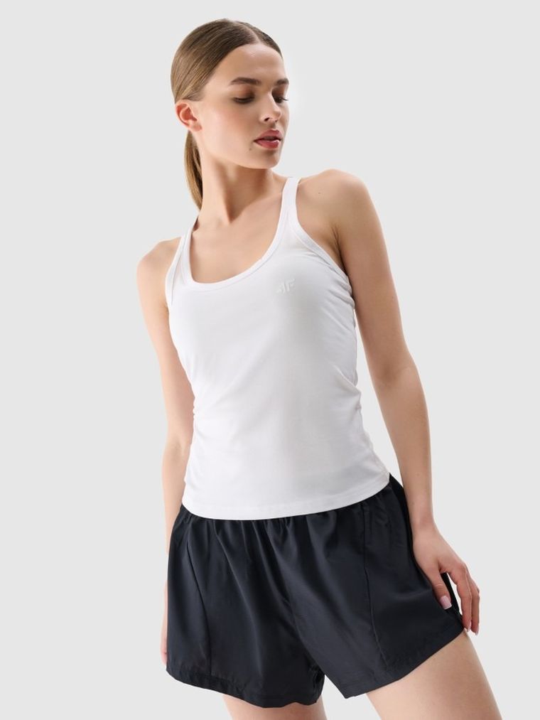 Top damski, biały, 4F