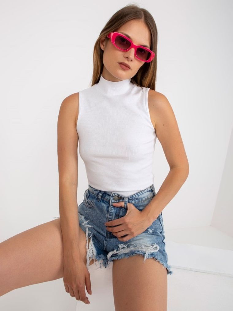 Top damski, biały, Rue Paris