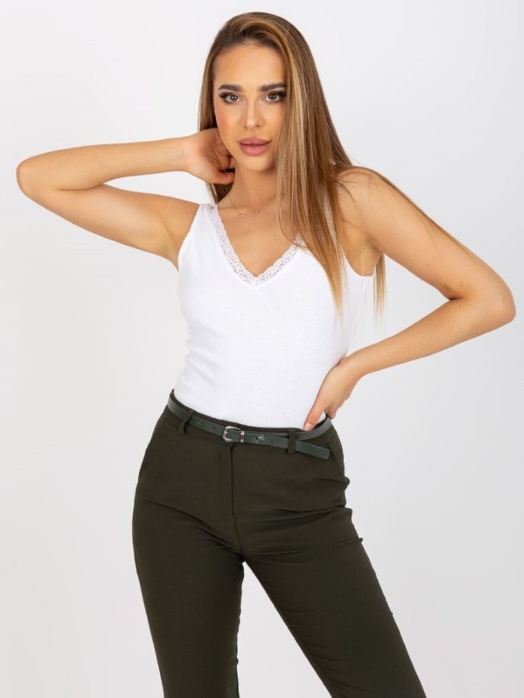 Top damski, biały, Rue Paris